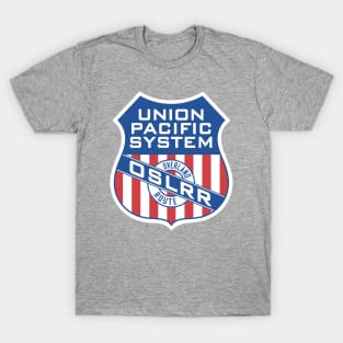 Union Pacific Oregon Short Line Railroad Old Style Logo T-Shirt